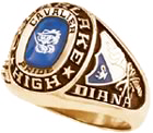 195 Girl's USA Class Ring